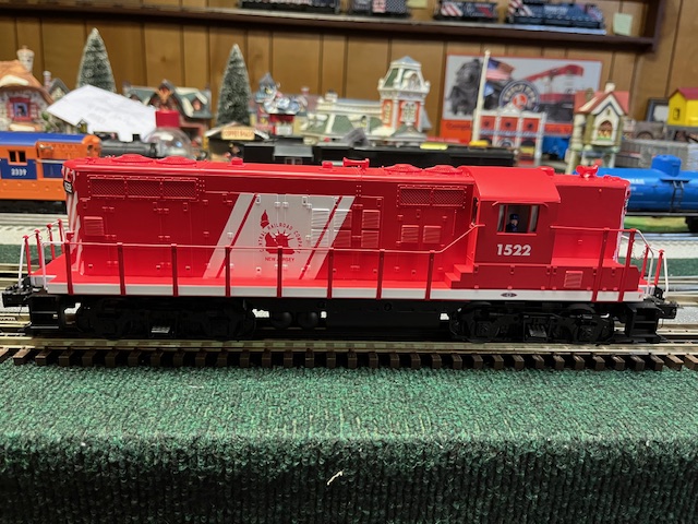 LIONEL CENTRAL NJ LIONCHIEF PLUS 2.0 GP7 #1522 DIESEL ENGINE  SKU: 2434030 - Image 4