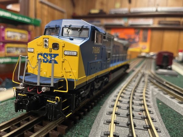 MTH - CSX O Scale Premier Dash-8 Diesel Engine w/Proto-Sound 3.0 (Hi ...
