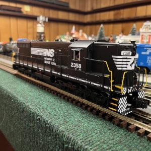 MTH O Scale RailKing Norfolk Southern SD-9 Diesel Engine #2358 w/Proto-Sound 3.0 30-21349-1
