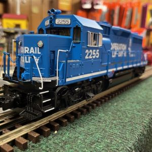 MTH O Scale Premier Conrail GP-35 Low Hood Diesel Engine # 2255 w/Proto-Sound 3.0 (Hi-Rail Wheels) 20-22072-1