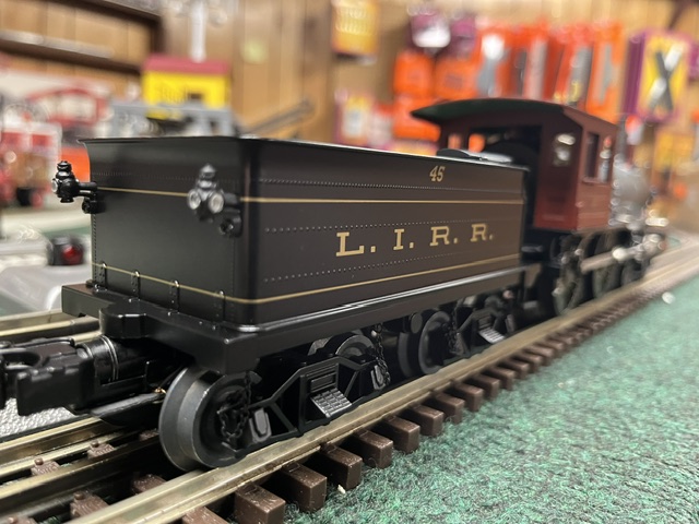 MTH Premier Long Island 4-4-0 American Steam Engine #45 w/Proto-Sound 3.0 (70” Hi-Rail Wheels) 20-30103-1 - Image 4