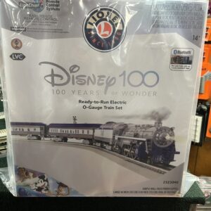 Lionel Disney 100 Years of Wonder LionChief Bluetooth 5.0 Set SKU: 2323040