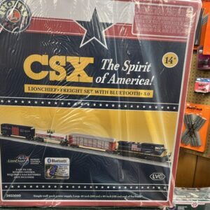 Lionel CSX "Spirit of America" LionChief Freight Set with Bluetooth 5.0 SKU: 2623010